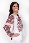 Ie romaneasca Steluta bluza traditionala lucrata manual zona Moldovei