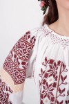 Ie romaneasca Steluta bluza traditionala lucrata manual zona Moldovei