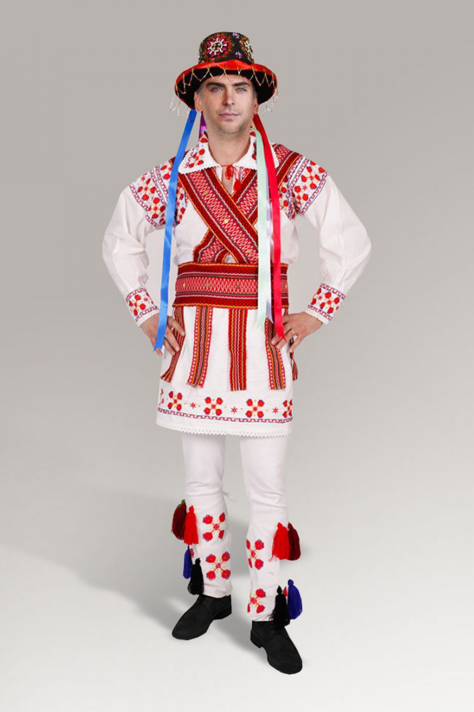 Costum popular autentic Calusar - Motocris Artizanat