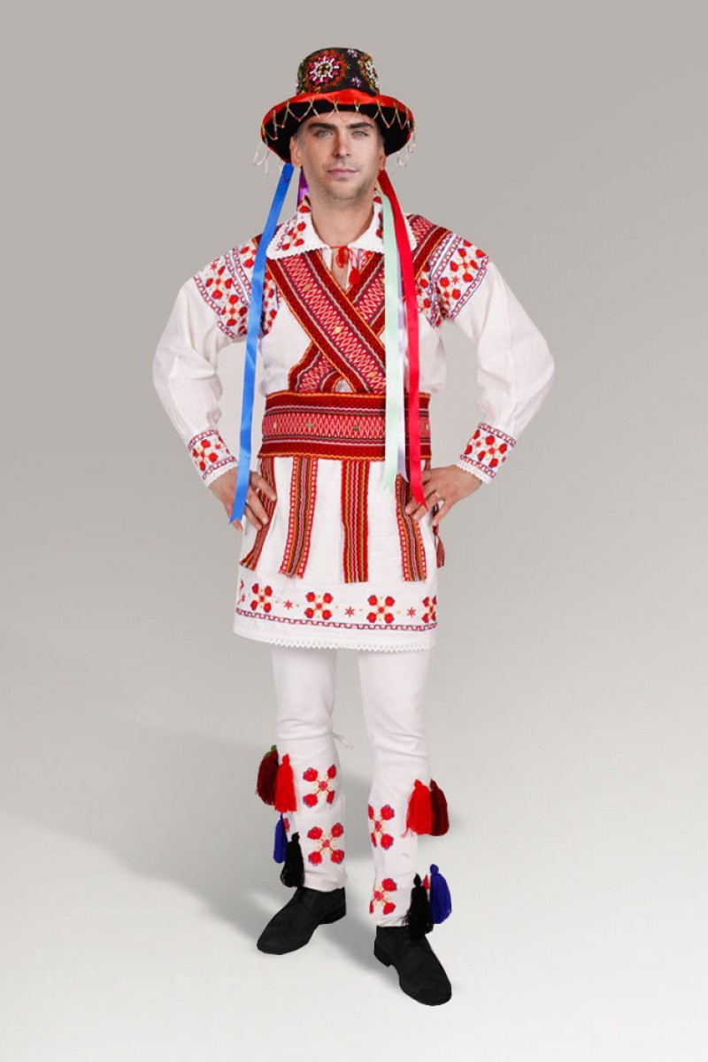 Costum popular autentic Calusar - Motocris