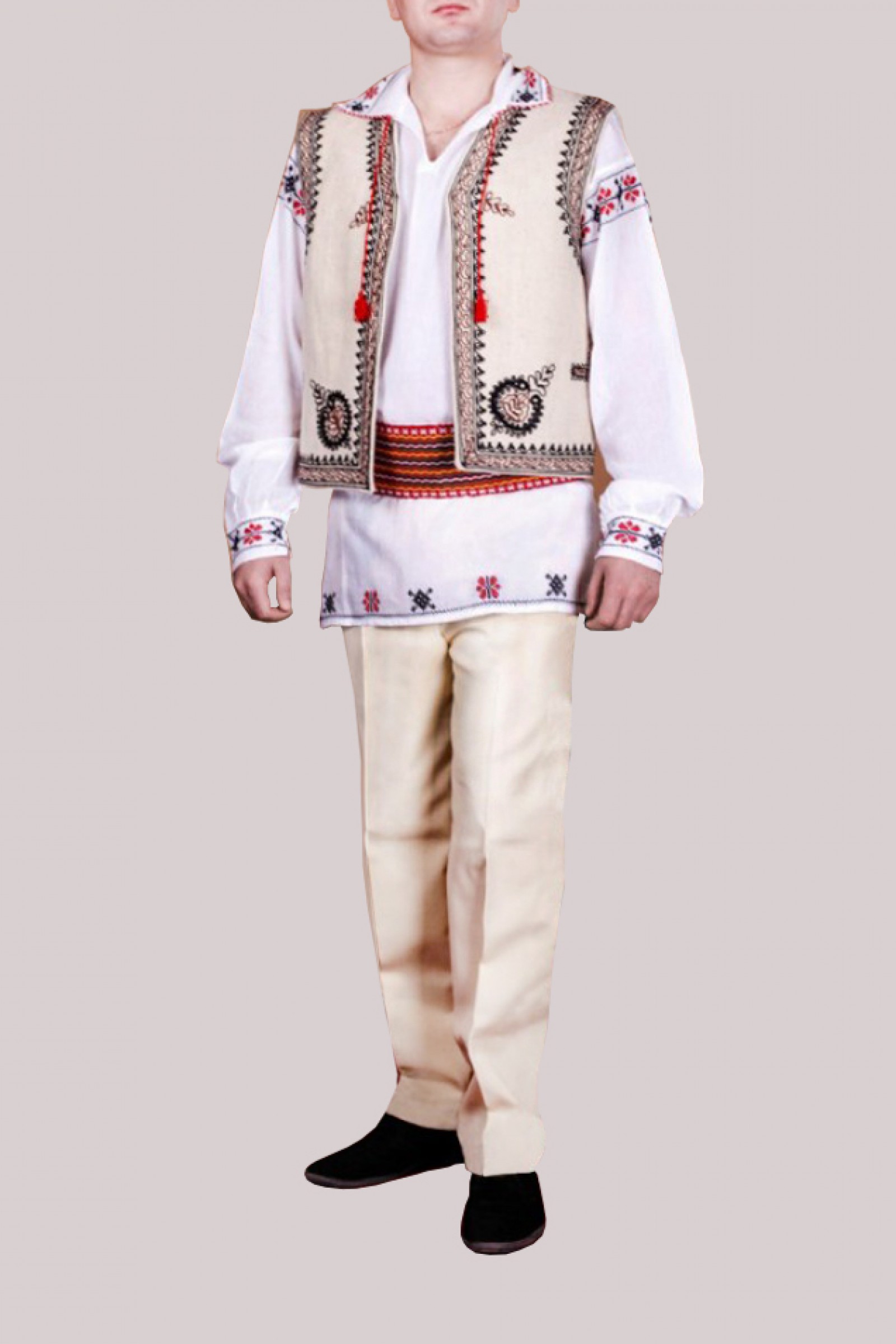 Costum popular autentic Muntenia - Motocris Artizanat