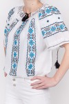 Ie traditionala romaneasca maneca scurta Abundenta 1 brodata manual zona Moldova