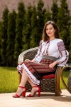 Costum popular autentic carul mic zona Moldovei