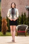 Sacou Schileresc dama maneca 3/4 broderie manuala